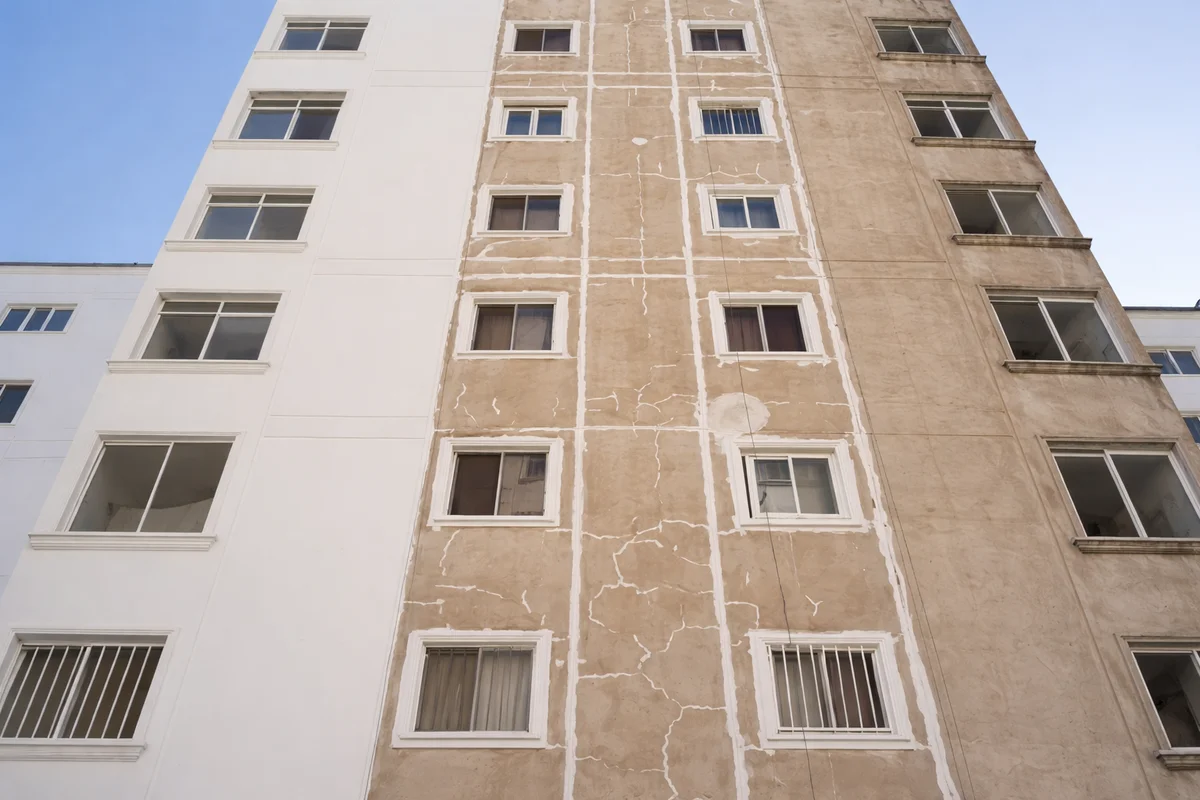 Pintura de fachada predial resolve